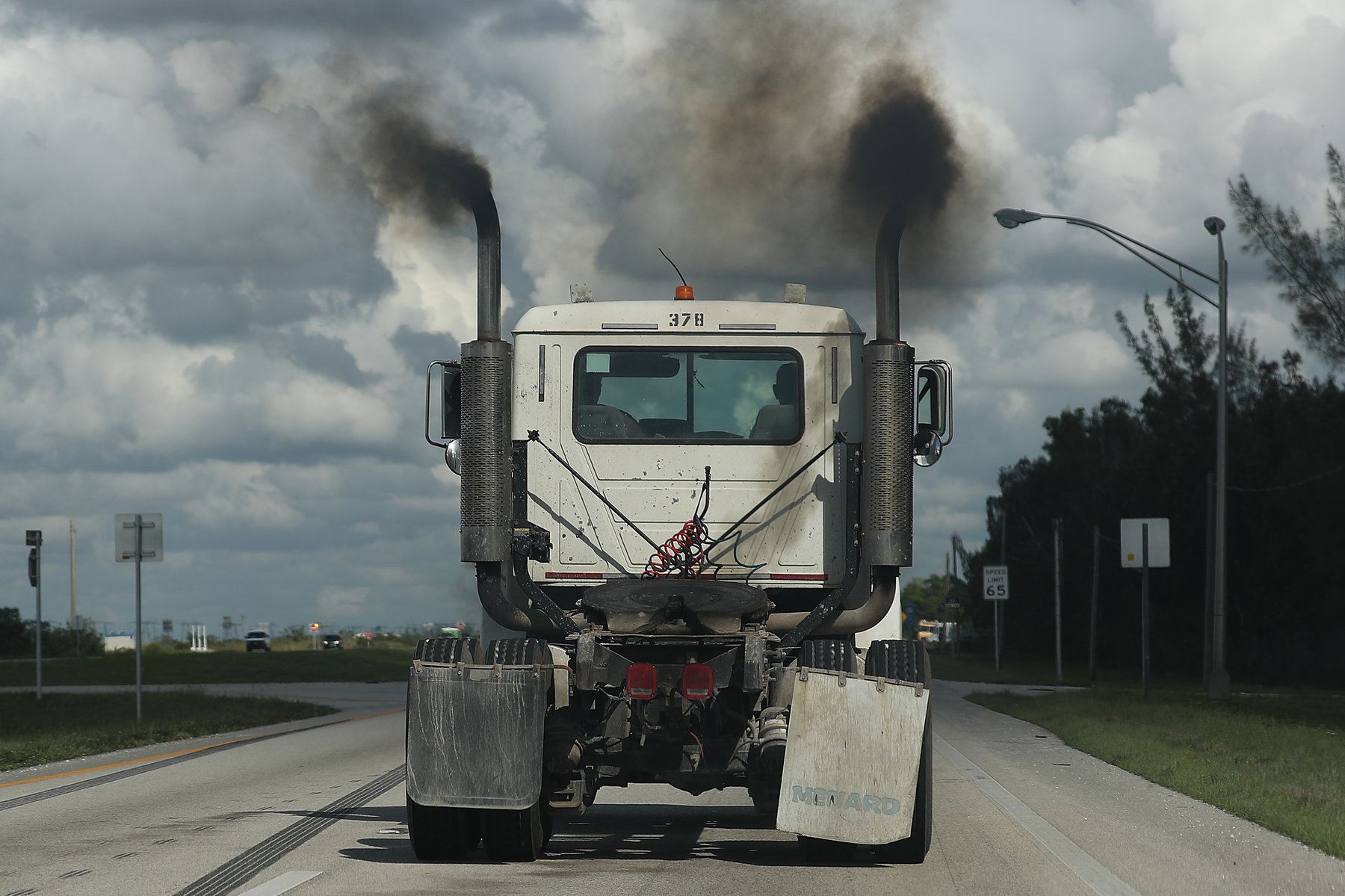 Diesel Truck Fumes 