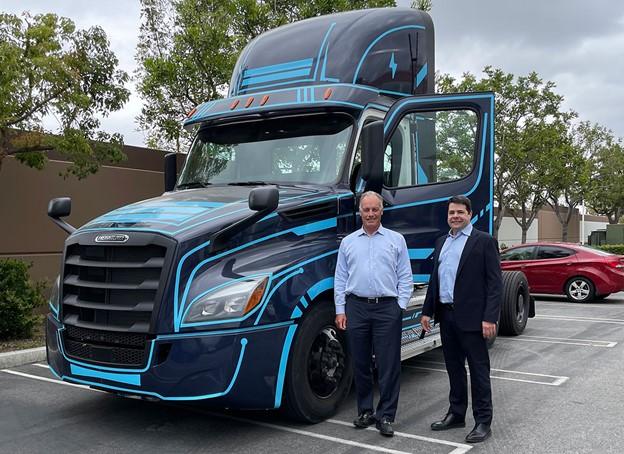 Freightliner's new eCascadia